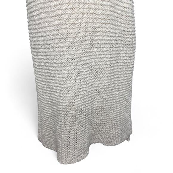 Free People Knit Sweater Tunic Dress S Boho Cozycore Minimalist Fall Layering - Picture 4 of 12